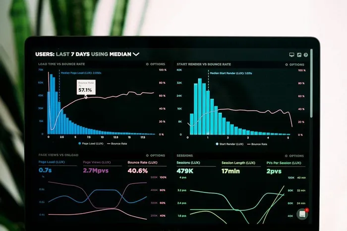 SEO growth analytics visual
